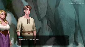 Blonde with Big Tits and Ass Has Wild Sex in Frozen Cave