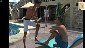 a wife and stepmother play a game