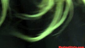 Sorority Lesbians Fingerfucked During Hazing
