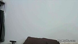 Quick hard pounding with cheating big tit wife