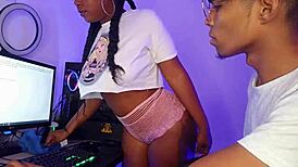 criada tetona follada duro y boquita llena de semen! 🔥