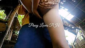 Pinay Scandal Unfolds As I Get Bent Over By A Stranger In An Abandoned House For Hardcore Public Action!