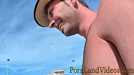 Hot threesome fuck 2 slut girls play with cock and strapon 😈