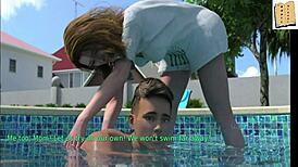 a wife and stepmother play a game