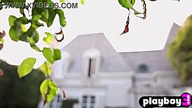 Beautiful Asian MILF Angel Constance Poses with Small Tits for Playboy