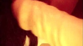 Man, I’m just playing alone with my huge 22cm dildo right now! 😜