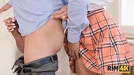 Belle Apologizes by Tonguing Husband’s Asshole Deep