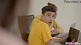 Both milfs Ryan Keely and Shay Sights wanna bang hard