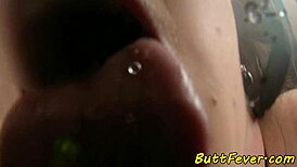 Mature woman is European dog style analled in hardcore session