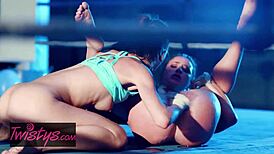 when girls play, ashley adams and milana may get ready to squirt