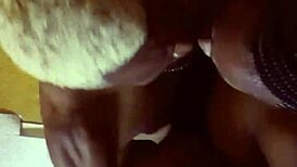 Rough Homemade Amateur Fucking Big Black Cock in Missionary