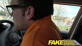 Fake Driving School Loves Her Big Natural Young Tits Pov Sex