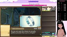 Vtuber Lewdneko engages in Evenicle gameplay session