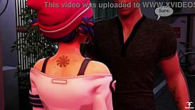 Kiriko Offers Blowjob to Random Guy!