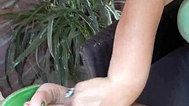 playing with my horny young feet