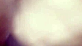 Pegging the naughty husband with strapon!