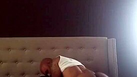 Mr Tapsy intensely fucks pretty ebony pussy with big ass and huge cock.