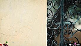 Street Girl Victoria Voxxx Finds Used Condom in Trash!