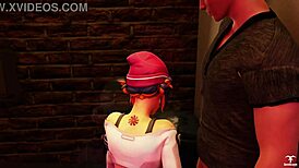 Kiriko Offers Blowjob to Random Guy!