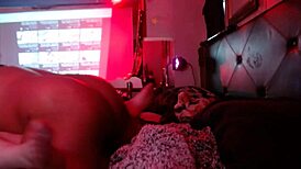 Hey, check out Rah Reckdathoe getting hard deep fucking with big black cock! 😈