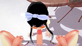 i'm yor forger, havin bikini pool sex in spy x family fantasy