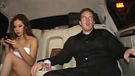 Chiquita Lopez picks up guys at the video house and has hardcore sex in the car