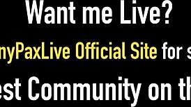 sexy bikini redhead penny pax drilling her pussy and ass outdoors