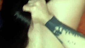 Slamming me against the wall, pulling my long hair in wild Argentinian doggystyle rage