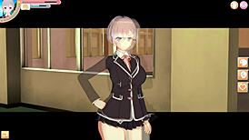 why is asami's big tits getting massaged in this 3d anime sex scene?