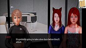 my new family 129 brings intense teen anime vibes!