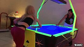 Wankz tight blond skylar fucks with panties on