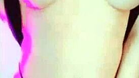 net idol girl helps herself in secret live group