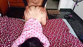 Desi guy fulfills diary wish by fucking tasty girl after seeing wet panties and filling them with cum almost getting caught