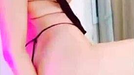 net idol girl helps herself in secret live group