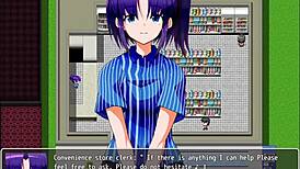 Outdoor Encounter With Cashier At Grocery Store