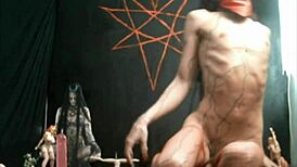 Gay whore takes hard anal pounding with intense force