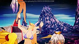 Engel dances erotically, stirring deep emotions in the viewer.