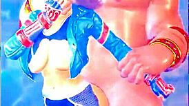 STF Cammy狂野3D动漫怪物大乱交合集