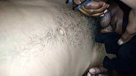 Tattooed Ebony Woman Performs Sloppy Deepthroat And Choking Oral