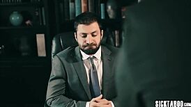 sexy babe tiffany watson cleans guy's big hard penis