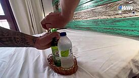 uhh, morena gostosa hooked up with some random dude at the inn, ya know