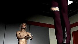 Gay Personal Trainer Lures Anime Hentai Twink Into Intense Workout Fuck