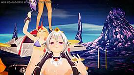 Engel dances erotically, stirring deep emotions in the viewer.