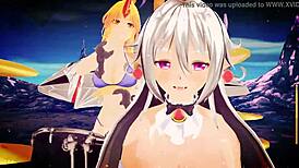 Engel dances erotically, stirring deep emotions in the viewer.