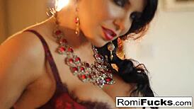 smoking hottie romi rain, wanna see her wet pussy?