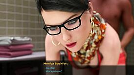 Fashion Business 29 - Slutty housewife bangs driver in wild scene