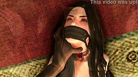 Skyrim Secrets Unveiled - Camilla’s Dark Desires in Bondage Game