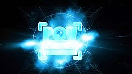 Redhead Lauren Phillips in handcuffs gives Miles Long handjob and blowjob.