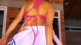 La Colegial Más Atrevida De La Escuela Se Escapó Con Su Novio A Su Casa Para Tener Una Noche De Aventuras Y Pasión