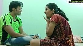 Bachelor Boy Drills Cute Indian Maid at Home. Hindi Sex Gets Steamy Fast.